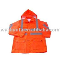 Safety raincoat